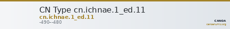 CN Type cn.ichnae.1_ed.11 — CANOA