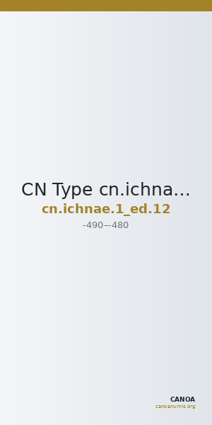 CN Type cn.ichnae.1_ed.12 — CANOA