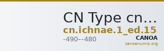 CN Type cn.ichnae.1_ed.15 — CANOA