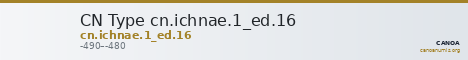 CN Type cn.ichnae.1_ed.16 — CANOA