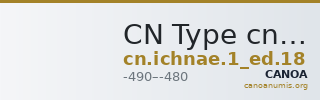 CN Type cn.ichnae.1_ed.18 — CANOA