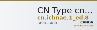 CN Type cn.ichnae.1_ed.8 — CANOA