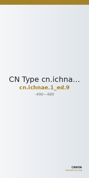 CN Type cn.ichnae.1_ed.9 — CANOA