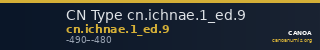 CN Type cn.ichnae.1_ed.9 — CANOA
