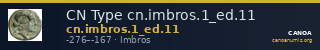 CN Type cn.imbros.1_ed.11 — CANOA