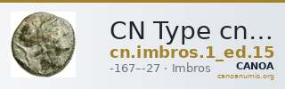CN Type cn.imbros.1_ed.15 — CANOA