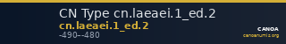 CN Type cn.laeaei.1_ed.2 — CANOA