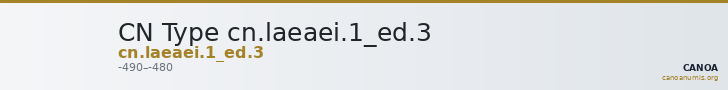 CN Type cn.laeaei.1_ed.3 — CANOA