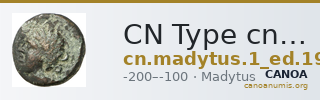 CN Type cn.madytus.1_ed.19 — CANOA
