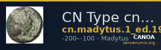 CN Type cn.madytus.1_ed.19 — CANOA