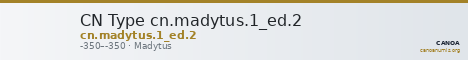 CN Type cn.madytus.1_ed.2 — CANOA