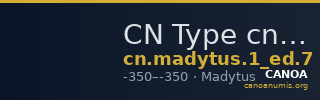 CN Type cn.madytus.1_ed.7 — CANOA