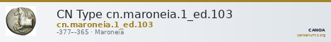 CN Type cn.maroneia.1_ed.103 — CANOA