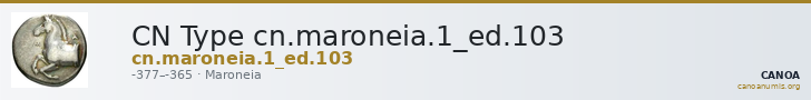 CN Type cn.maroneia.1_ed.103 — CANOA