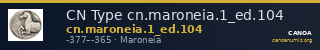 CN Type cn.maroneia.1_ed.104 — CANOA