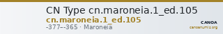 CN Type cn.maroneia.1_ed.105 — CANOA