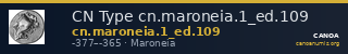 CN Type cn.maroneia.1_ed.109 — CANOA