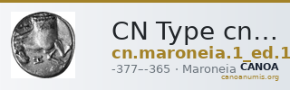 CN Type cn.maroneia.1_ed.110 — CANOA