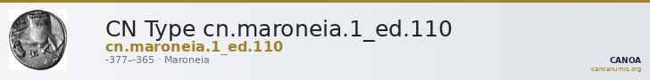 CN Type cn.maroneia.1_ed.110 — CANOA