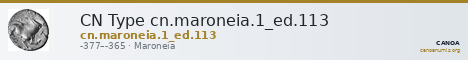 CN Type cn.maroneia.1_ed.113 — CANOA