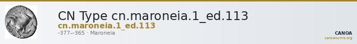 CN Type cn.maroneia.1_ed.113 — CANOA