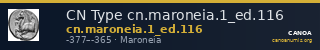 CN Type cn.maroneia.1_ed.116 — CANOA