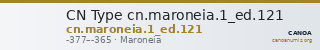 CN Type cn.maroneia.1_ed.121 — CANOA