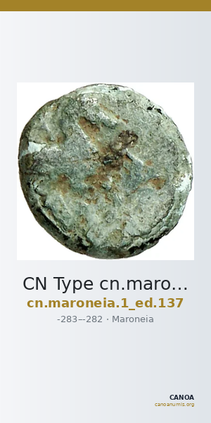 CN Type cn.maroneia.1_ed.137 — CANOA