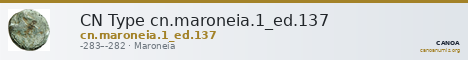 CN Type cn.maroneia.1_ed.137 — CANOA