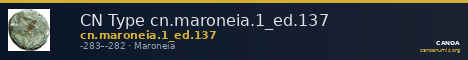 CN Type cn.maroneia.1_ed.137 — CANOA