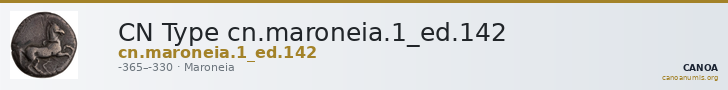 CN Type cn.maroneia.1_ed.142 — CANOA