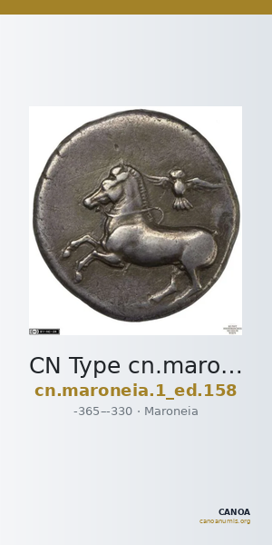 CN Type cn.maroneia.1_ed.158 — CANOA