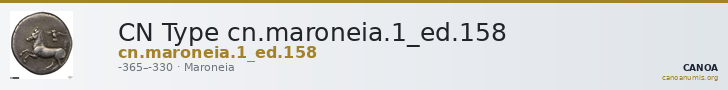 CN Type cn.maroneia.1_ed.158 — CANOA