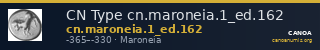 CN Type cn.maroneia.1_ed.162 — CANOA