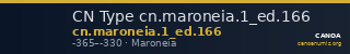CN Type cn.maroneia.1_ed.166 — CANOA