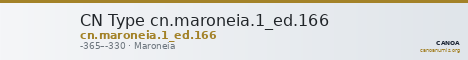 CN Type cn.maroneia.1_ed.166 — CANOA