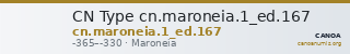 CN Type cn.maroneia.1_ed.167 — CANOA
