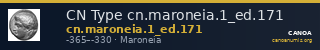 CN Type cn.maroneia.1_ed.171 — CANOA
