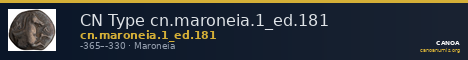 CN Type cn.maroneia.1_ed.181 — CANOA