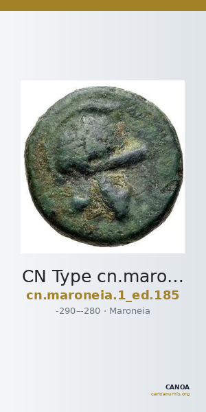 CN Type cn.maroneia.1_ed.185 — CANOA
