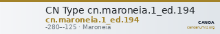 CN Type cn.maroneia.1_ed.194 — CANOA
