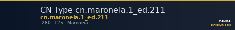 CN Type cn.maroneia.1_ed.211 — CANOA