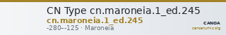 CN Type cn.maroneia.1_ed.245 — CANOA