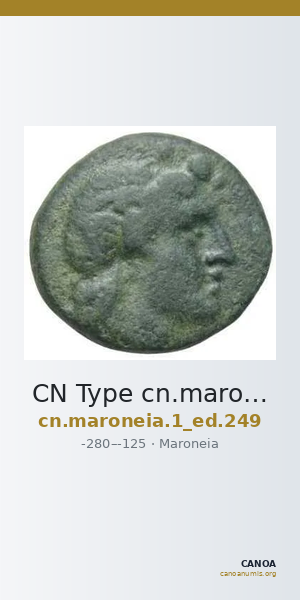 CN Type cn.maroneia.1_ed.249 — CANOA