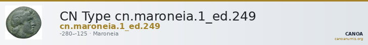 CN Type cn.maroneia.1_ed.249 — CANOA
