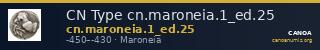 CN Type cn.maroneia.1_ed.25 — CANOA