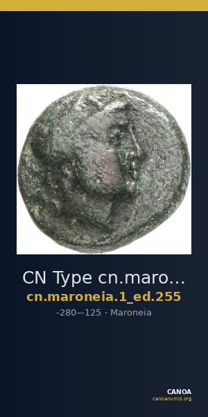 CN Type cn.maroneia.1_ed.255 — CANOA