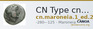 CN Type cn.maroneia.1_ed.255 — CANOA