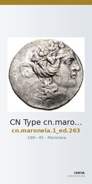 CN Type cn.maroneia.1_ed.263 — CANOA