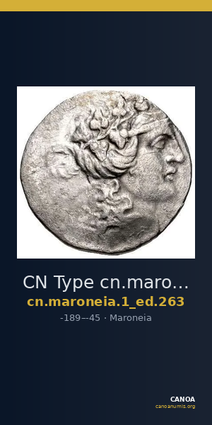 CN Type cn.maroneia.1_ed.263 — CANOA